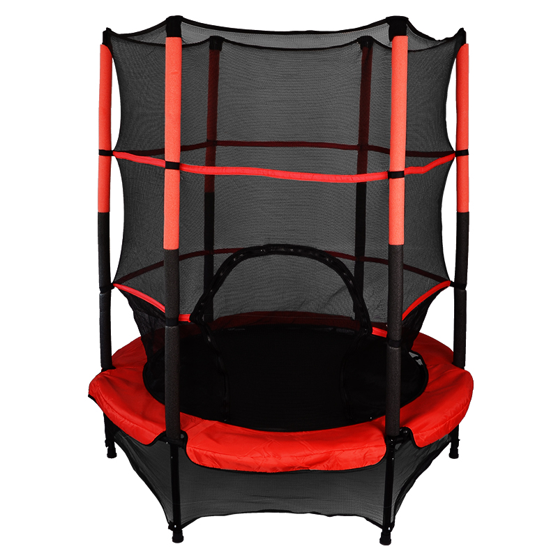 Family Fitness Children's Trampoline Fence PVC Protective Mesh Foldable Mini Indoor/Outdoor Bouncing Exercise Equipment