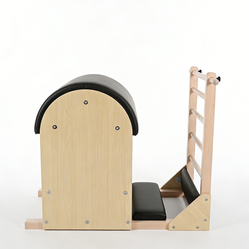 Pilates Machine Ladder Bucket Wooden Yoga Versatile Exercise Tool for Core Strength Train Ladder Bucket